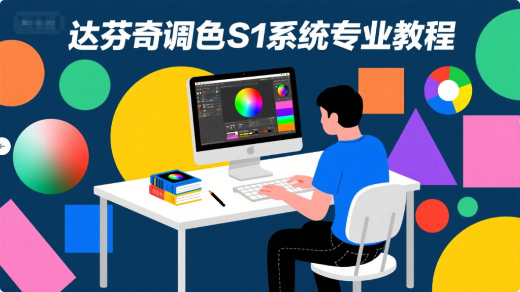 达芬奇调色 S1 系统教程：零基础到职业调色师的必经之路-源小星资源网