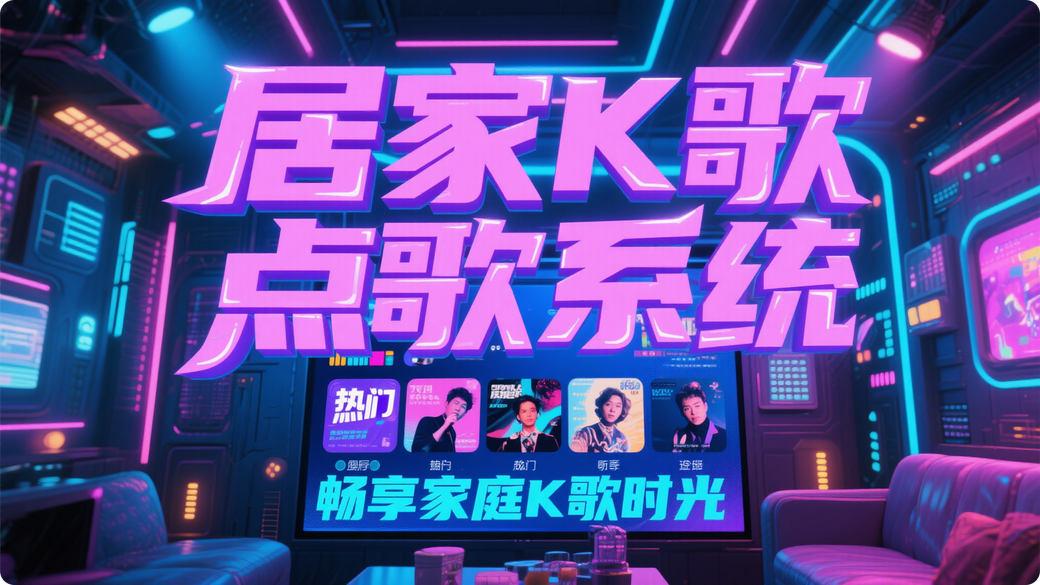 居家K歌点歌系统-你的音乐舞台-源小星资源网