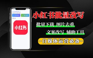 小红本批量改写APP【安卓】-源小星资源网-游戏源码网