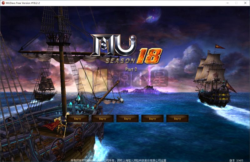 奇迹端游【MU18单机版】Win服务器端+PC客户端+GM工具+搭建教程-源小星资源网-游戏源码网