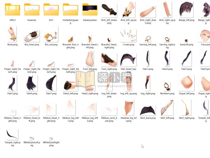 【放置觉醒】400+套spine骨骼动画，技能特效,ui光效源文件，可渲染序列帧-源小星资源网-游戏源码网